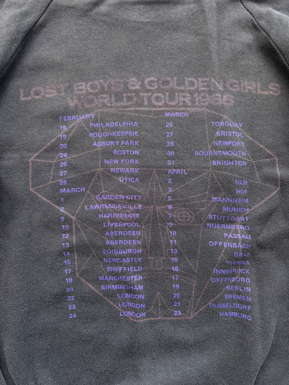 Meat Loaf vintage 1998 tour muška dukserica (M)