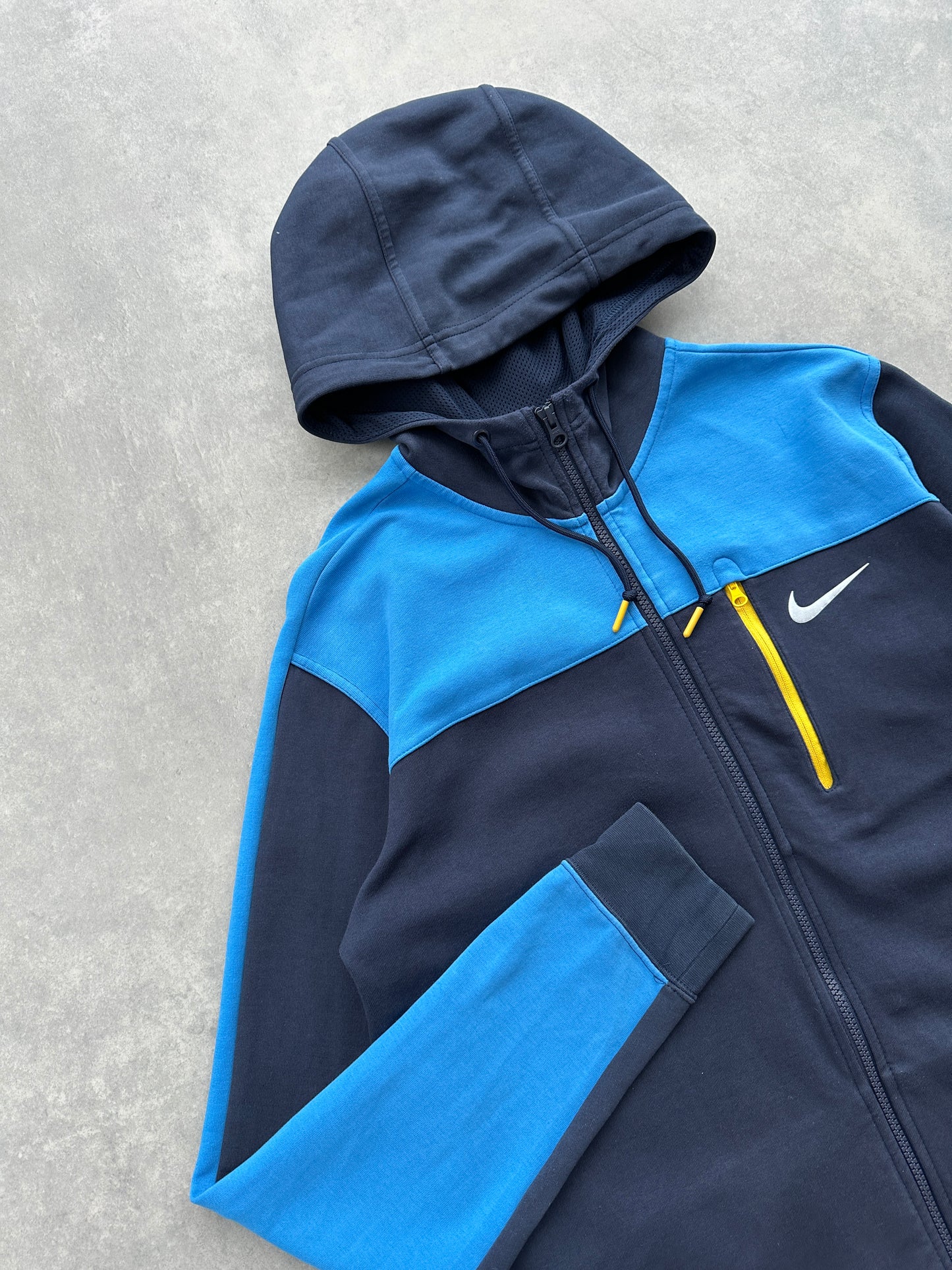 Nike muška plava zip up dukserica (L)