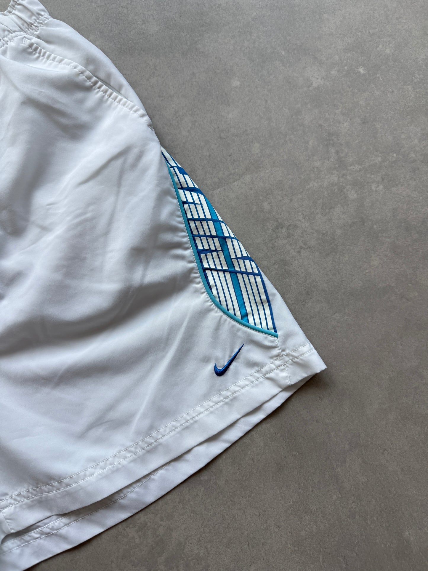 Nike 2000s muški bijeli šorc za kupanje (L)