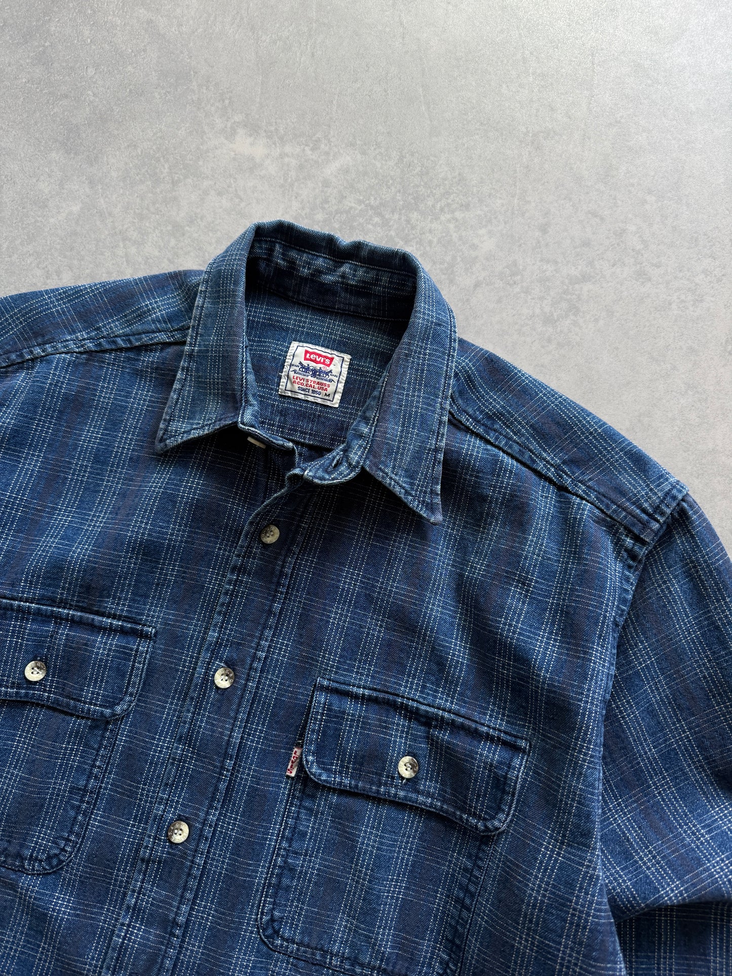 Levis vintage 90s muška teksas košulja (M)