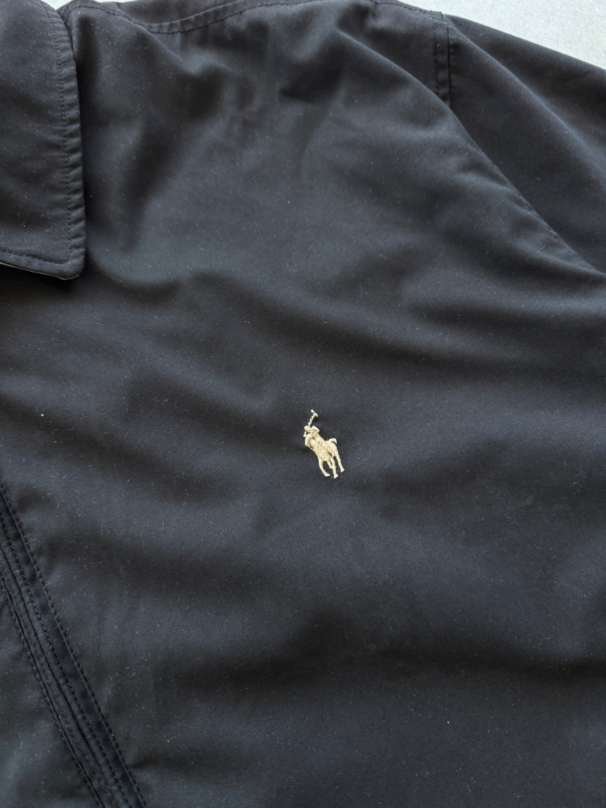 Polo by Ralph Lauren muška crna harrington jakna (3XL)