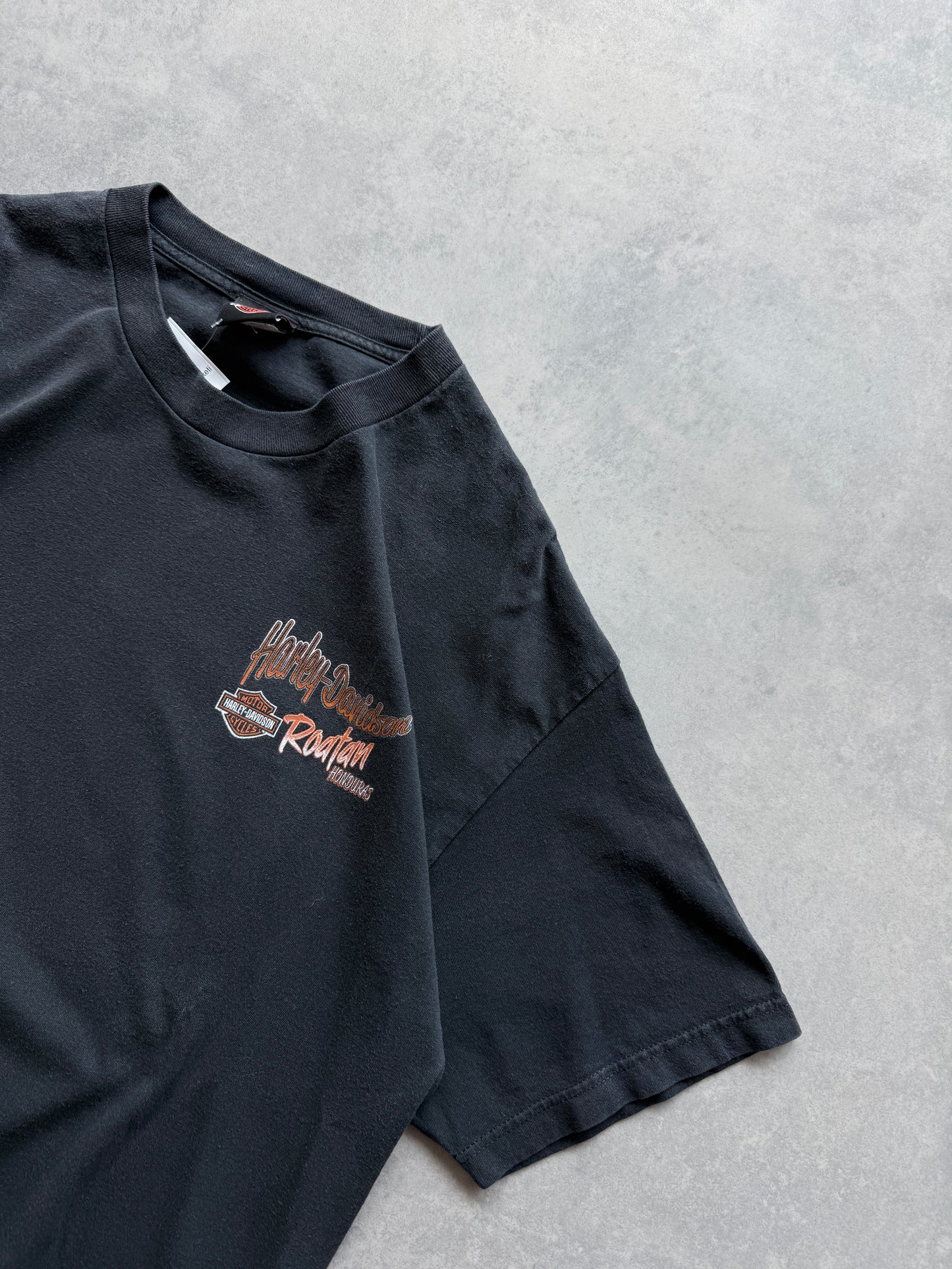 Harley Davidson muška retro crna majica (XL)