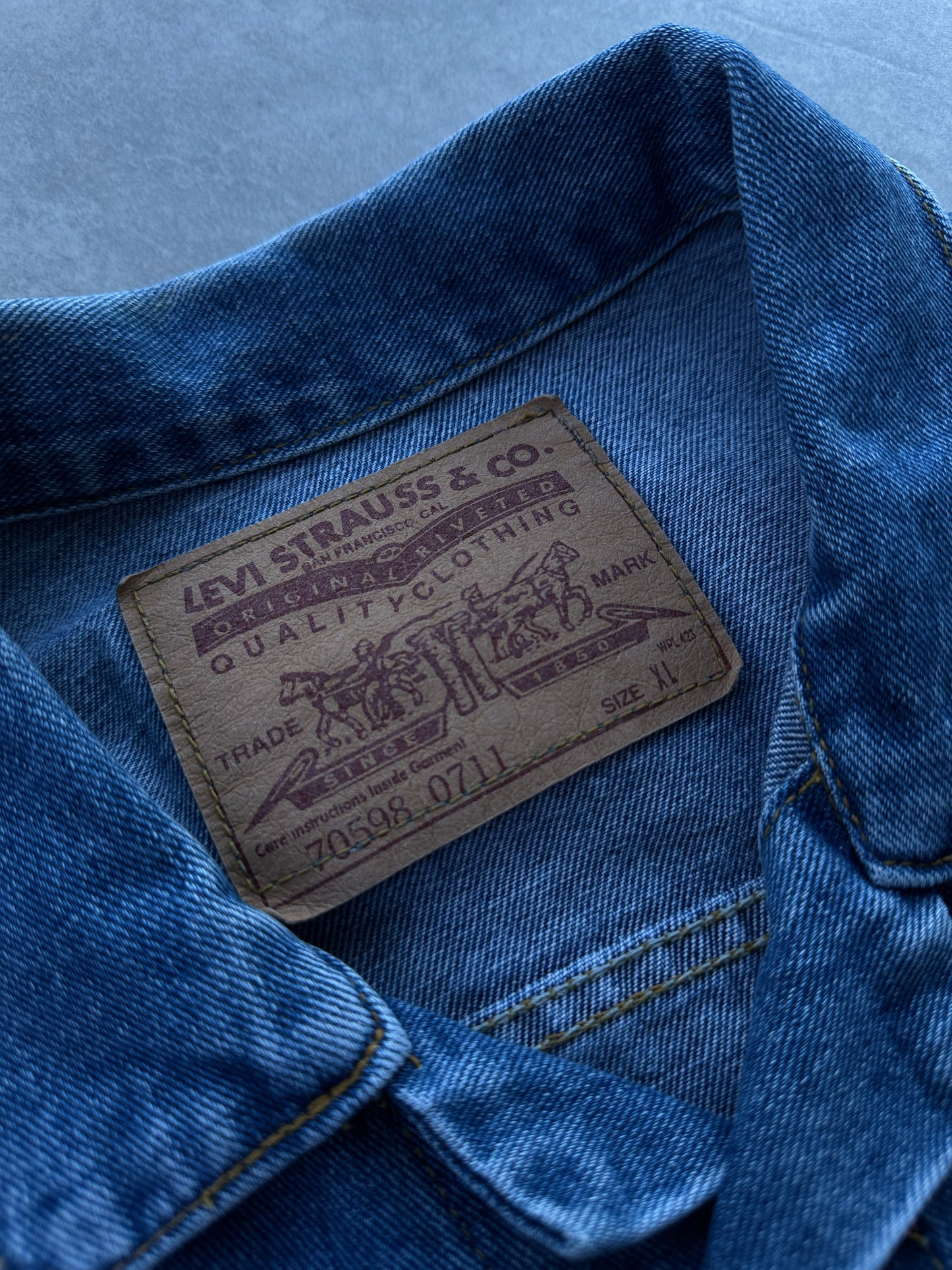 Levis vintage muška bootleg jakna (XL)