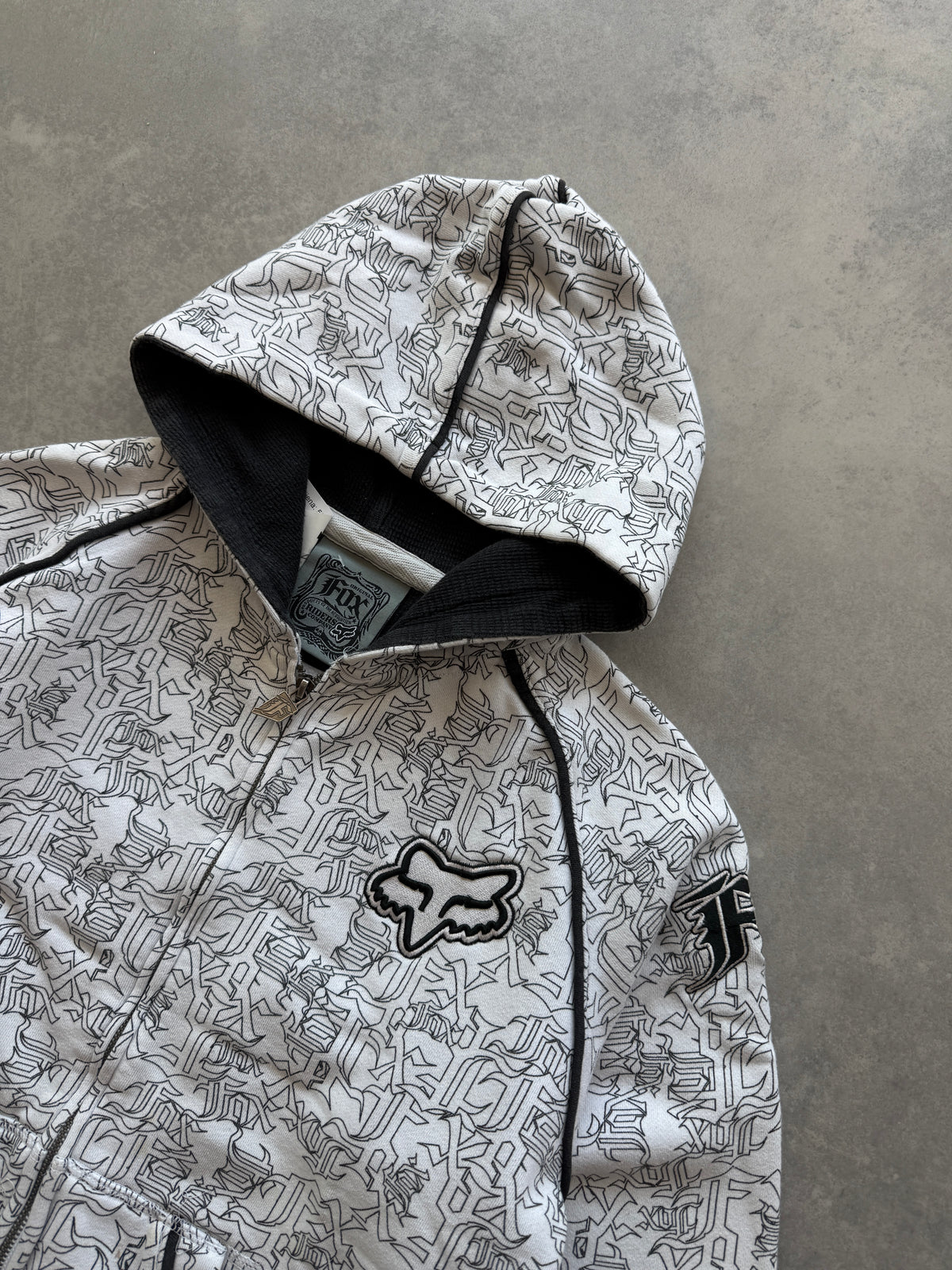 Fox Racing vintage Y2K ženska oversized dukserica (S)