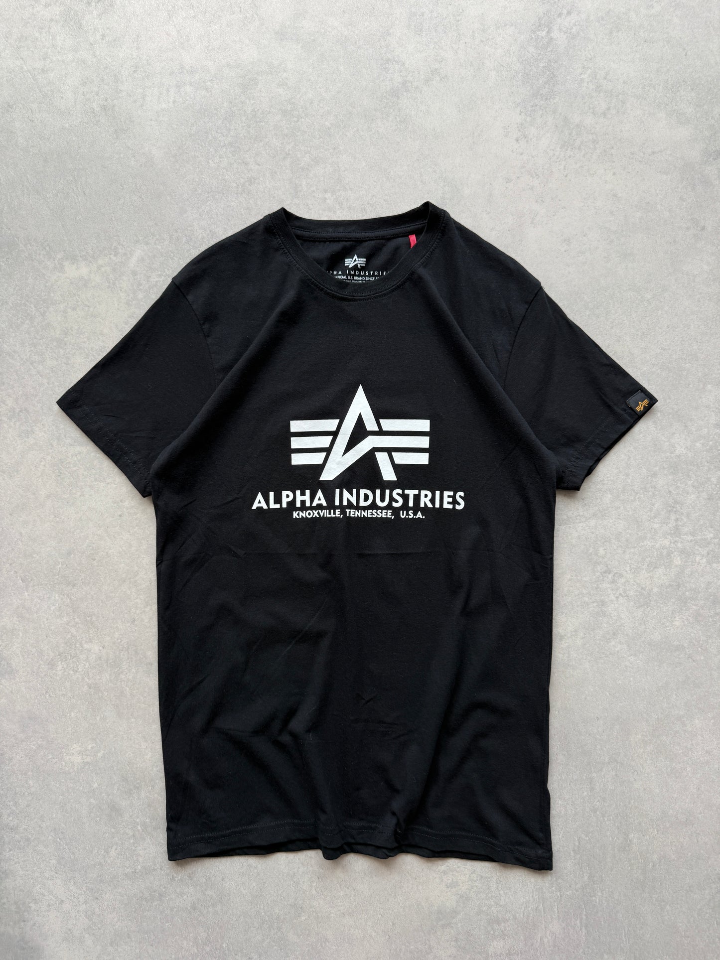 Alpha Industries muška crna majica (S)