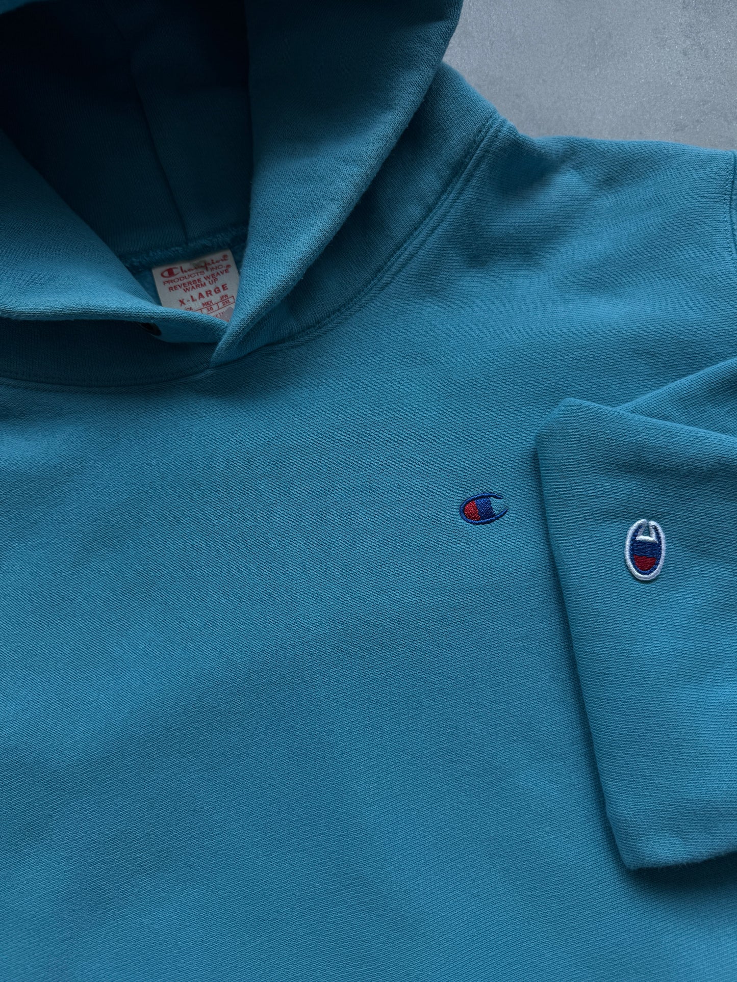 Champion Reverse Weave ženska plava dukserica (XL)