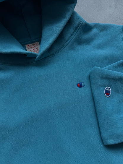 Champion Reverse Weave ženska plava dukserica (XL)