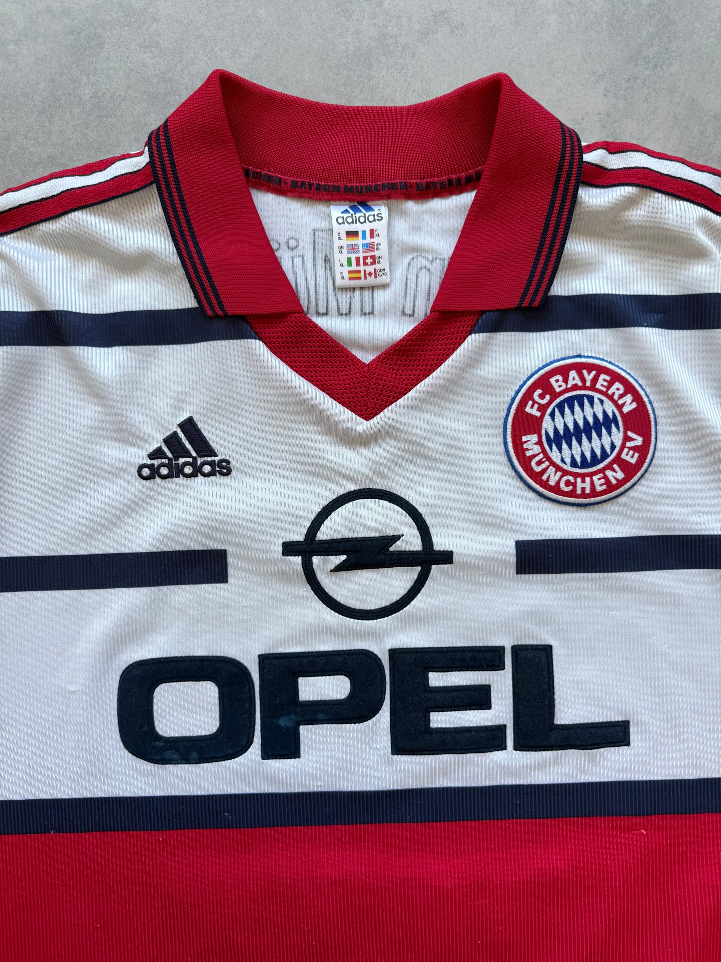 Adidas x Bayern Munchen 98/00 Away Kit Carsten Janker vintage muški dres (XL)