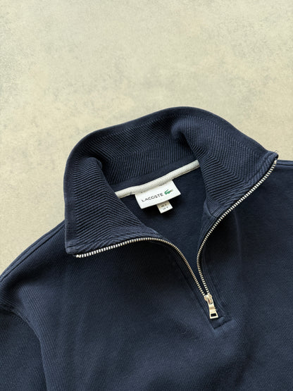 Lacoste 1/4 zip muška plava dukserica (S)