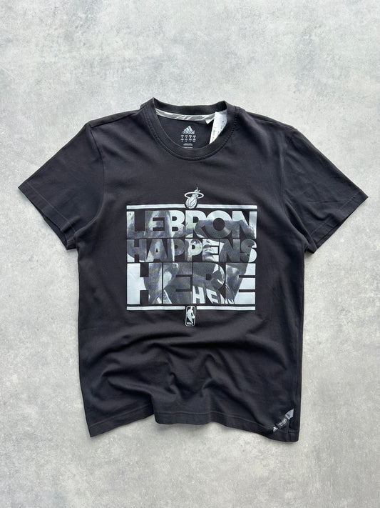 Adidas LeBron muška crna majica (M)