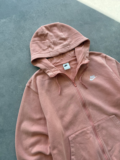 Nike muška basic roza zip dukserica (L)