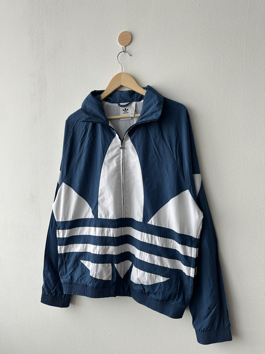 Adidas muška plava šuškava dukserica (M)