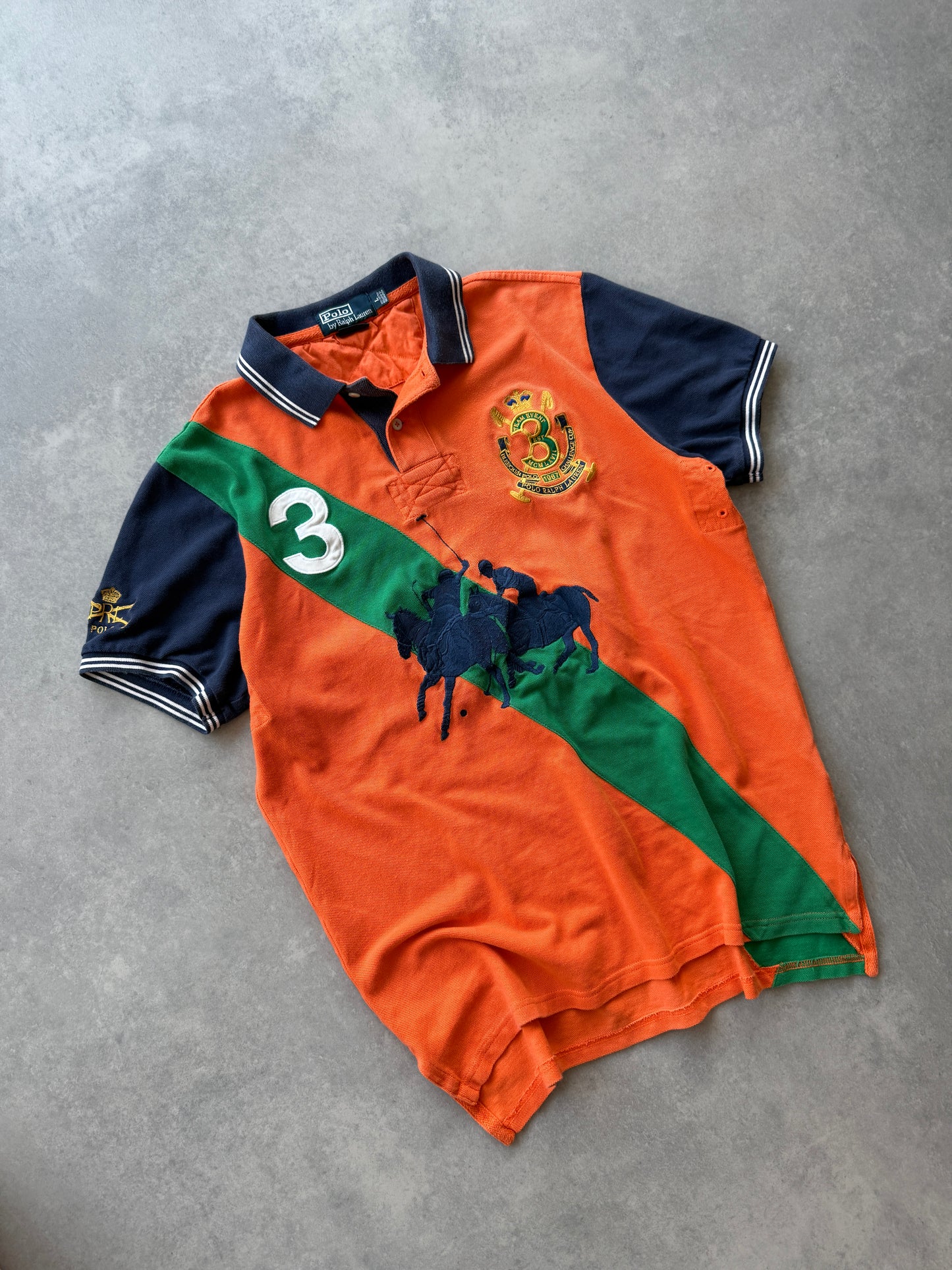 Polo by Ralph Lauren big pony vintage muška majica (L)