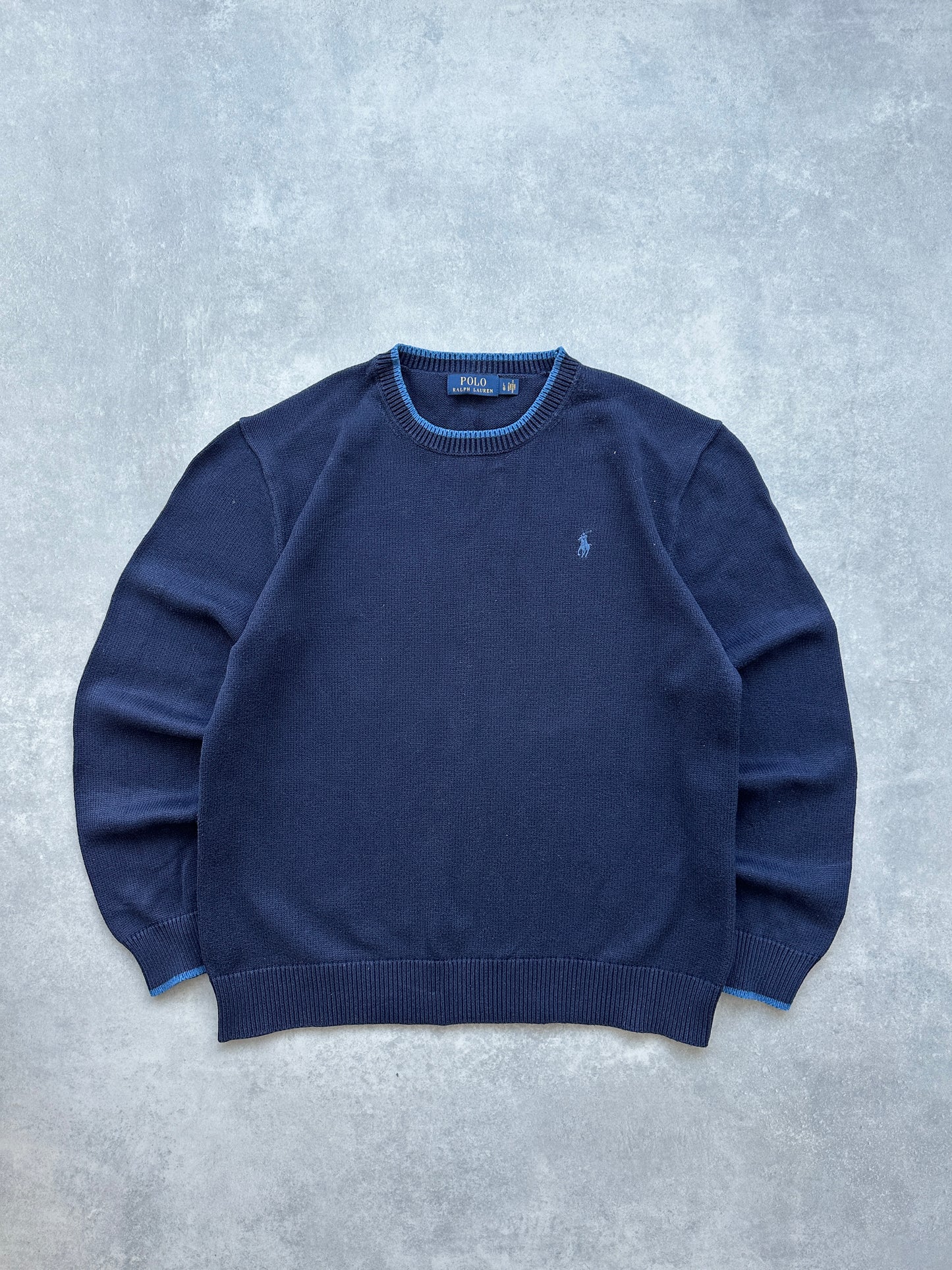 Polo by Ralph Lauren muški navy plavi džemper (L)