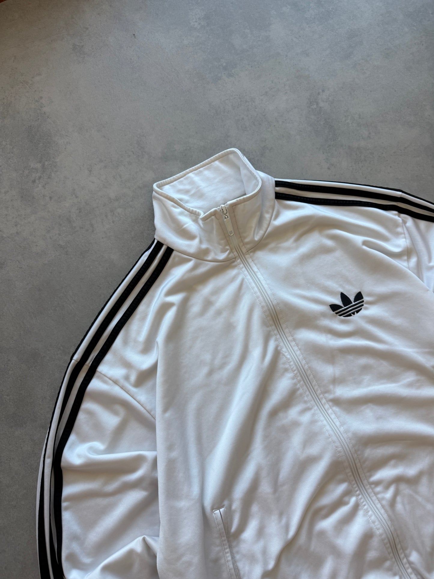 Adidas Firebird 2000s muška bijela dukserica (XL)
