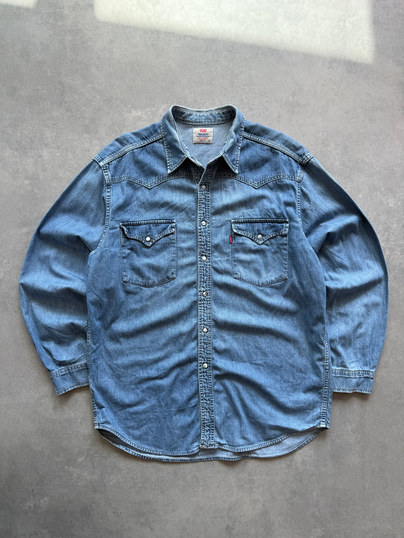 Levis vintage 90s muška teksas košulja (XL)