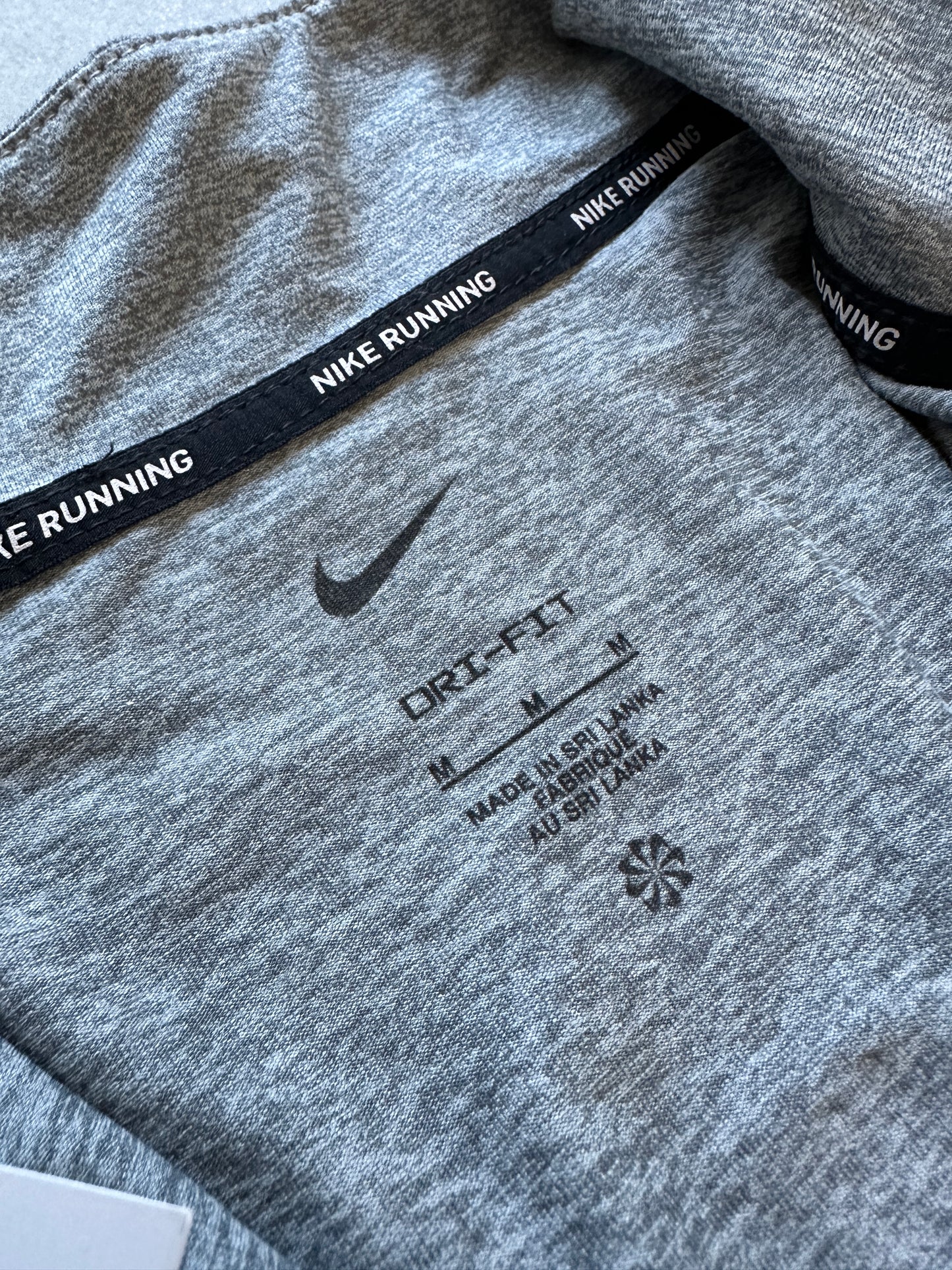 Nike Running Dri Fit 1/4 zip muška sportska majica (M)