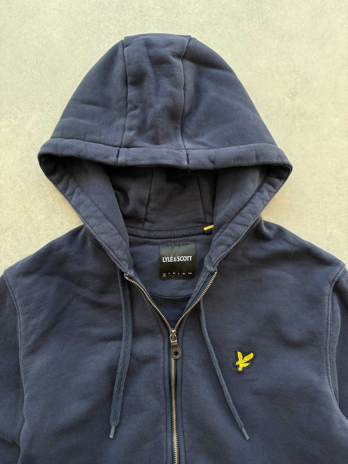 Lyle & Scott muška navy plava zip dukserica (XS)