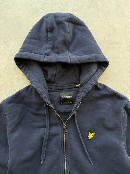 Lyle & Scott muška navy plava zip dukserica (XS)