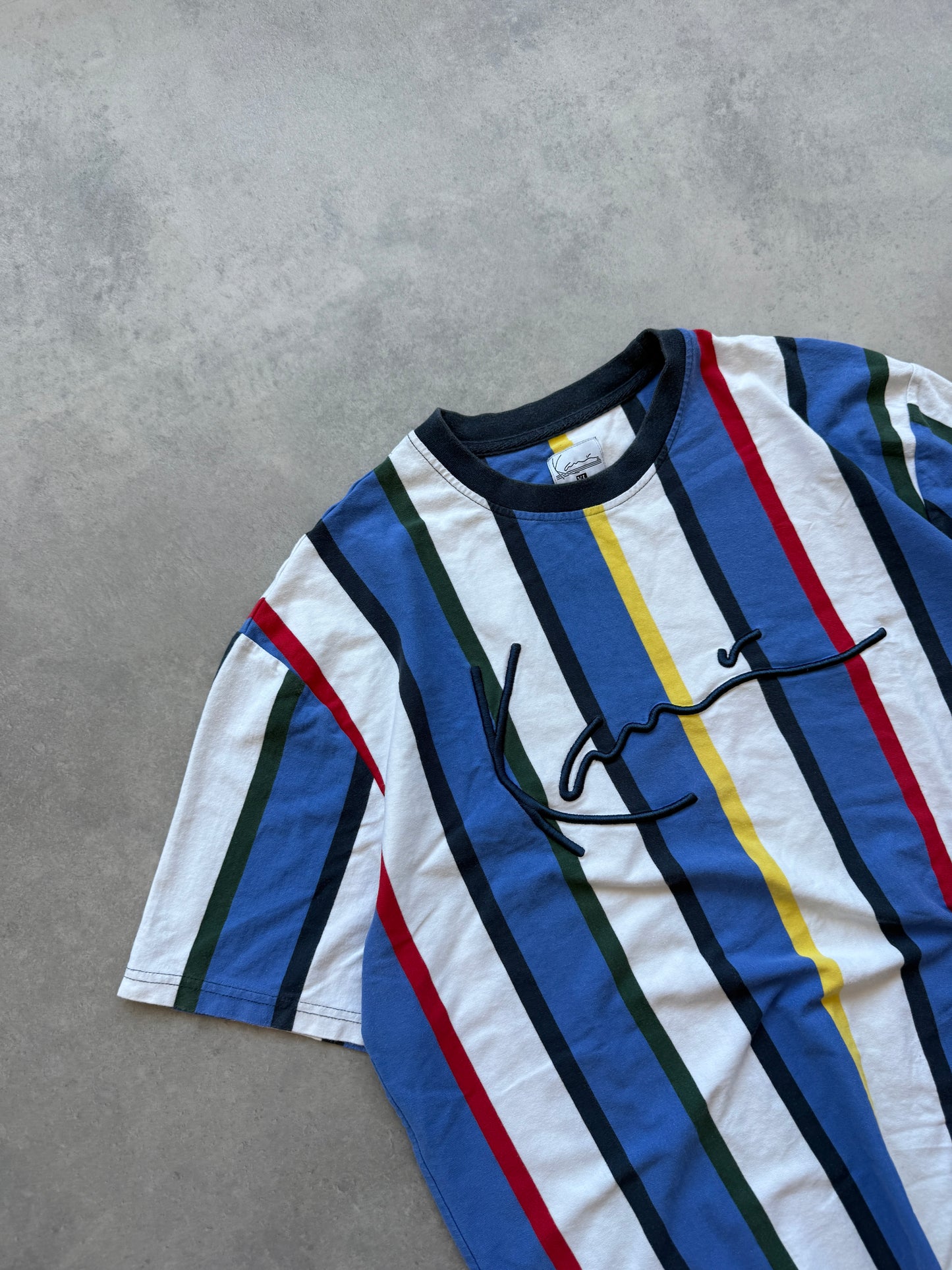 Karl Kani muška oversized prugasta majica (XL)