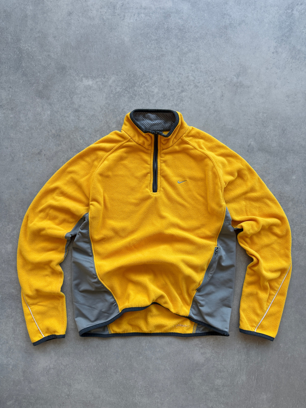 Nike 2000s ženska 1/4 zip fleece dukserica (S)