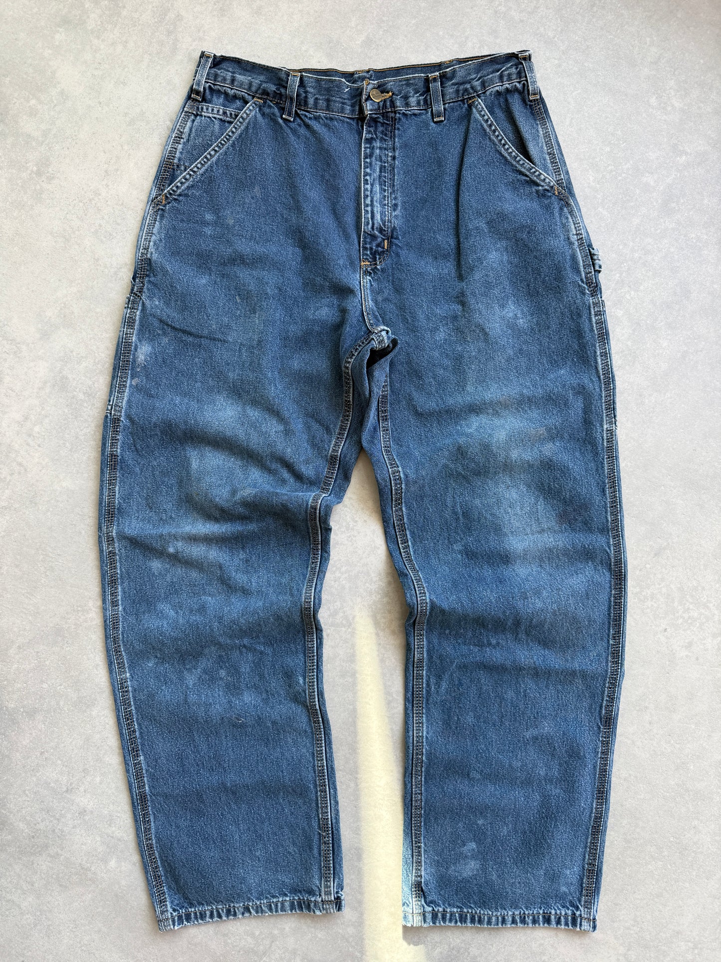 Carhartt muške vintage carpenter farmerke (34x30)