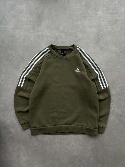 Adidas basic muška zelena dukserica (S)