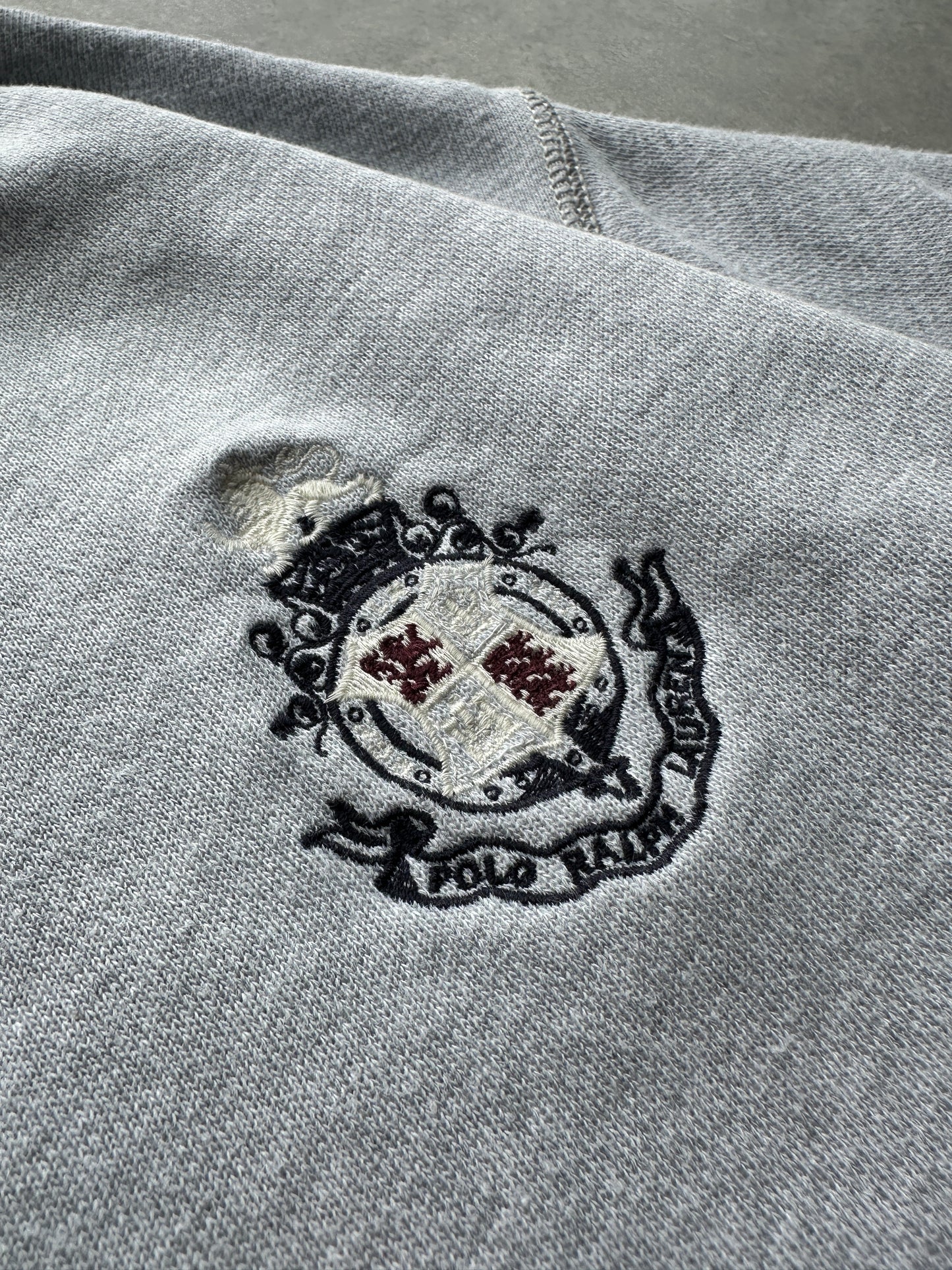 Polo by Ralph Lauren vintage ženska siva dukserica (L)