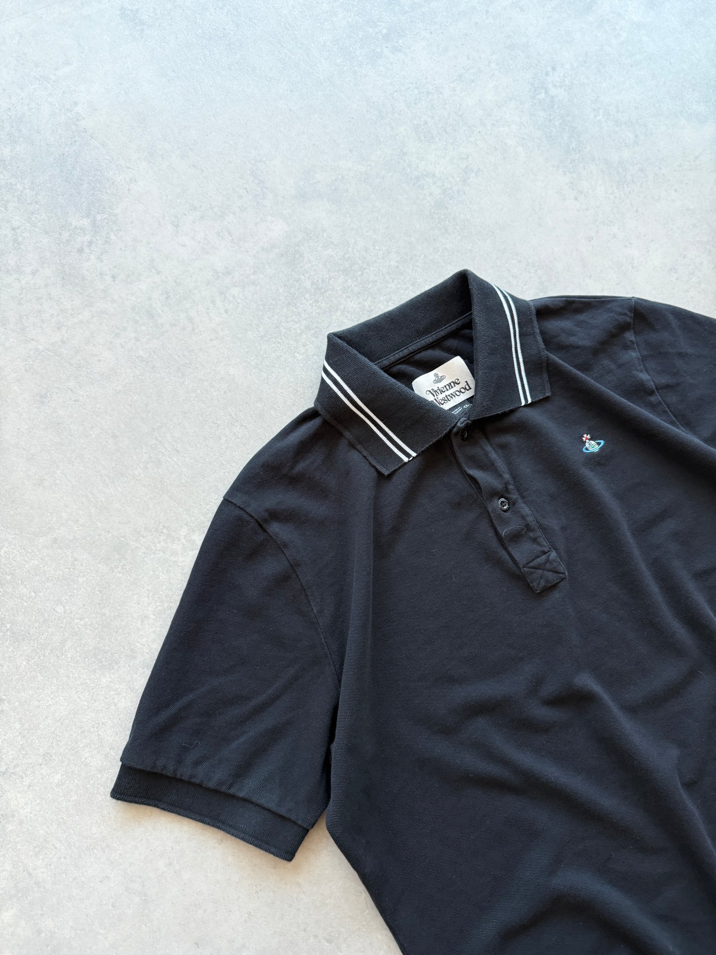 Vivienne  Westwood muška crna polo majica (XL)