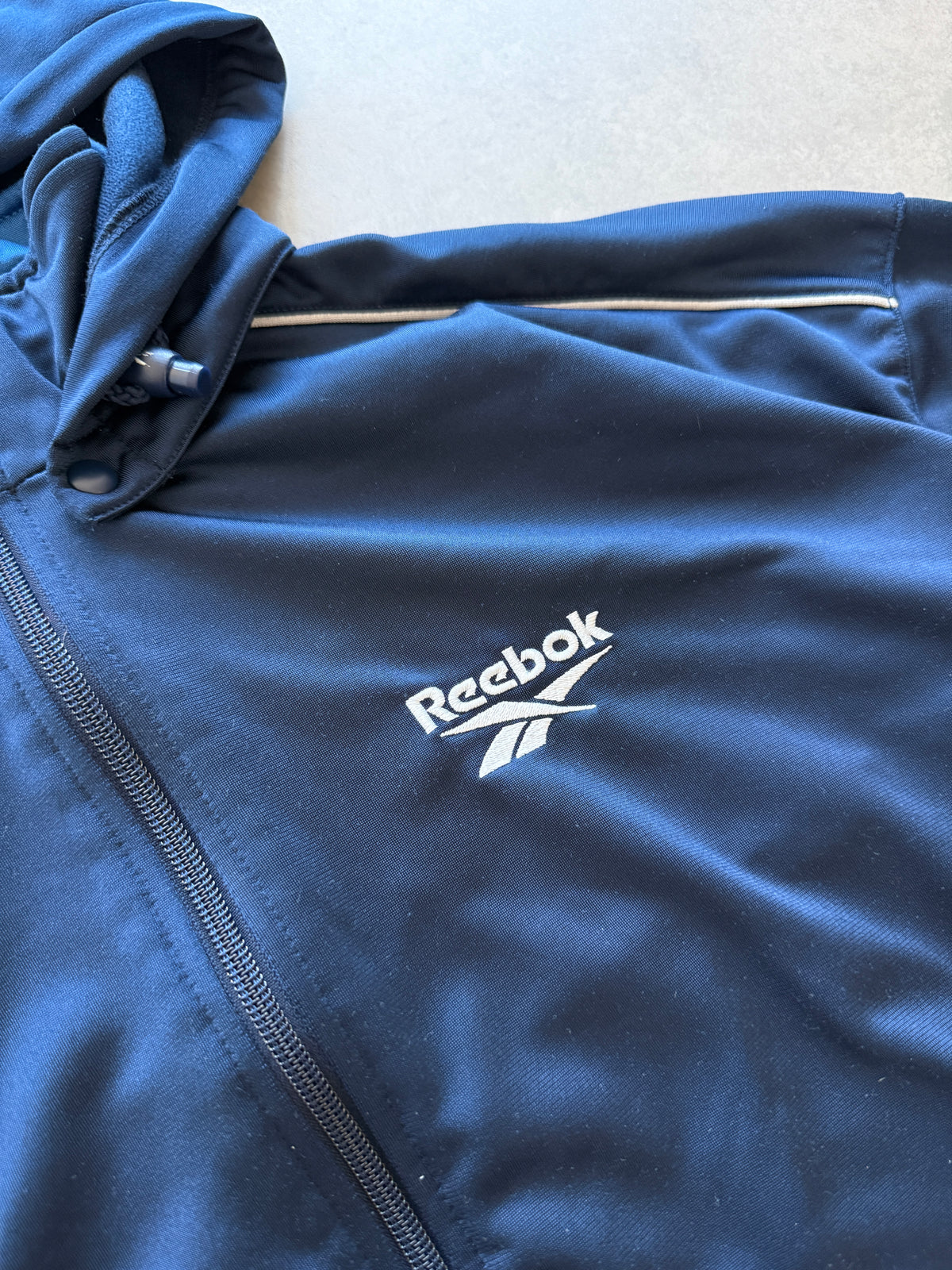 Reebok vintage 90s muška plava dukserica (S)