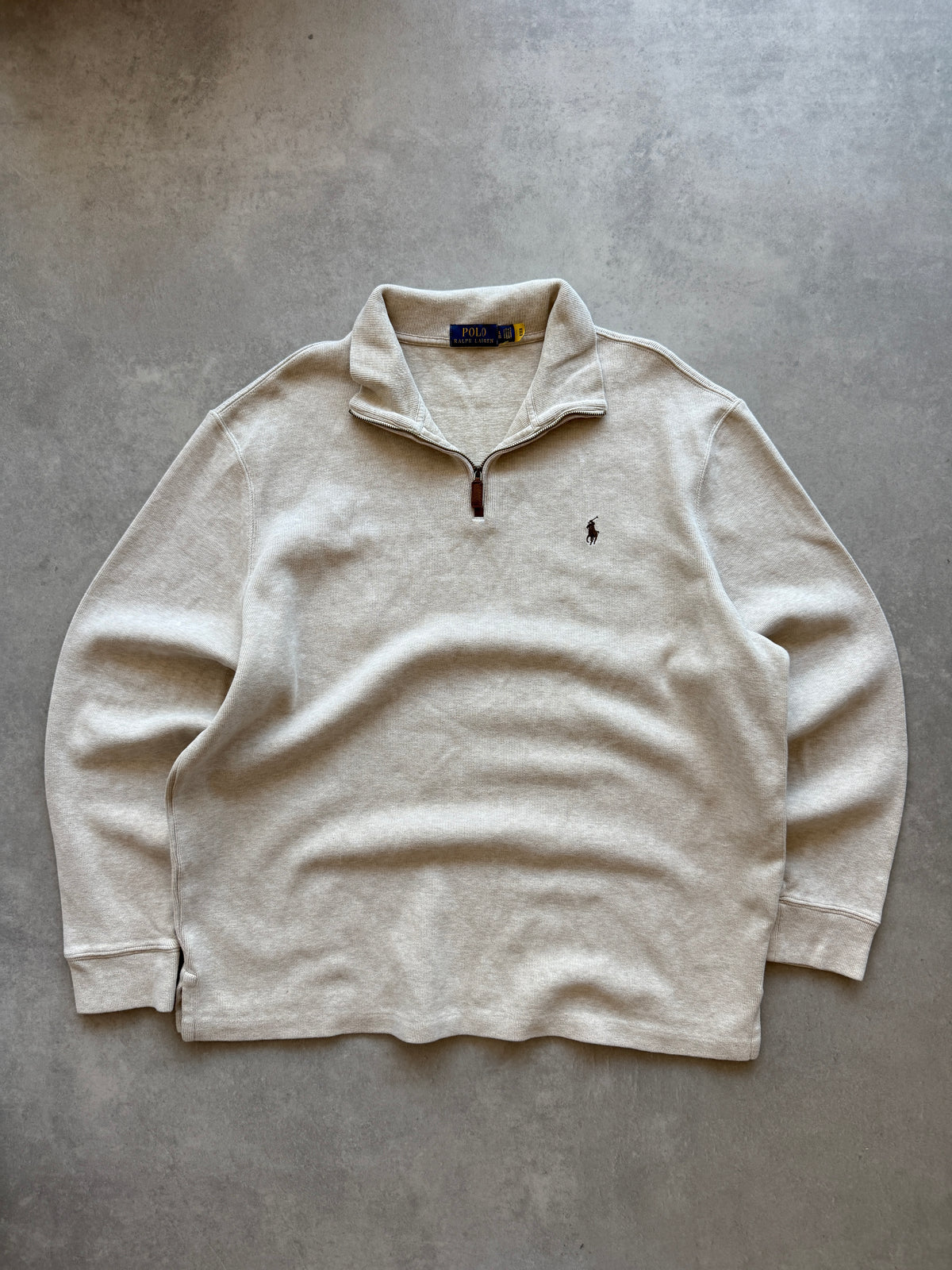 Polo by Ralph Lauren retro muški 1/4 zip džemper (XL)