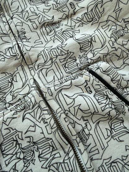 Fox Racing vintage Y2K ženska oversized dukserica (S)