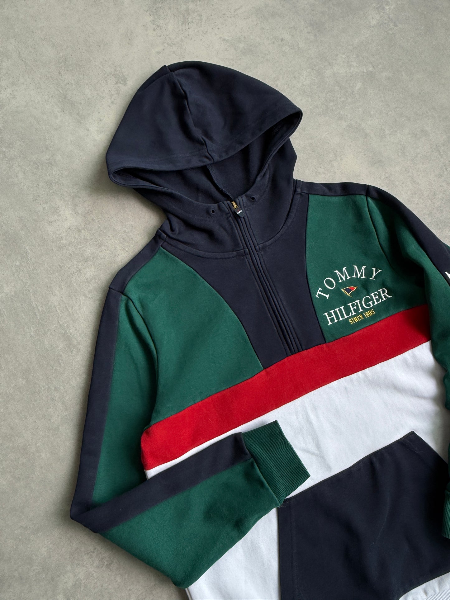 Tommy Hilfiger muška zelena dukserica (S)