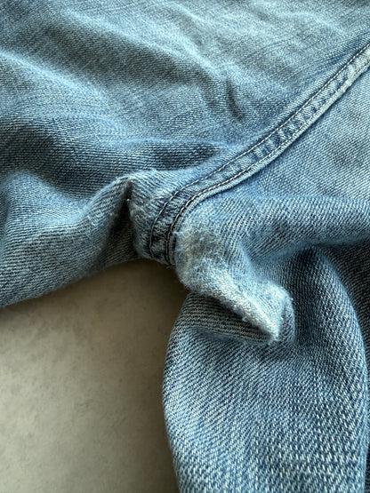 Energie Y2K cinchback muške baggy farmerke (36)