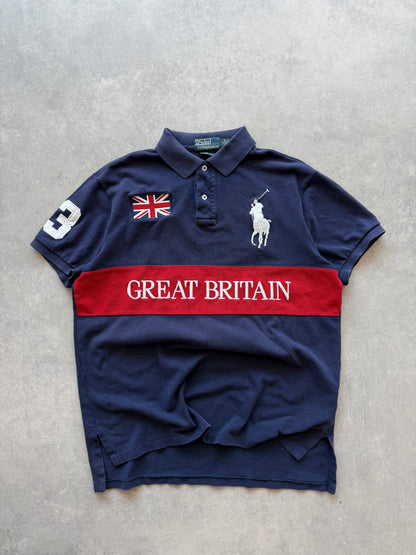 Polo by Ralph Lauren Great Britain Big pony muška polo majica (L)