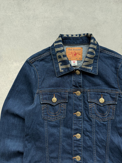 True Religion retro ženska slim fit teksas jakna (L)