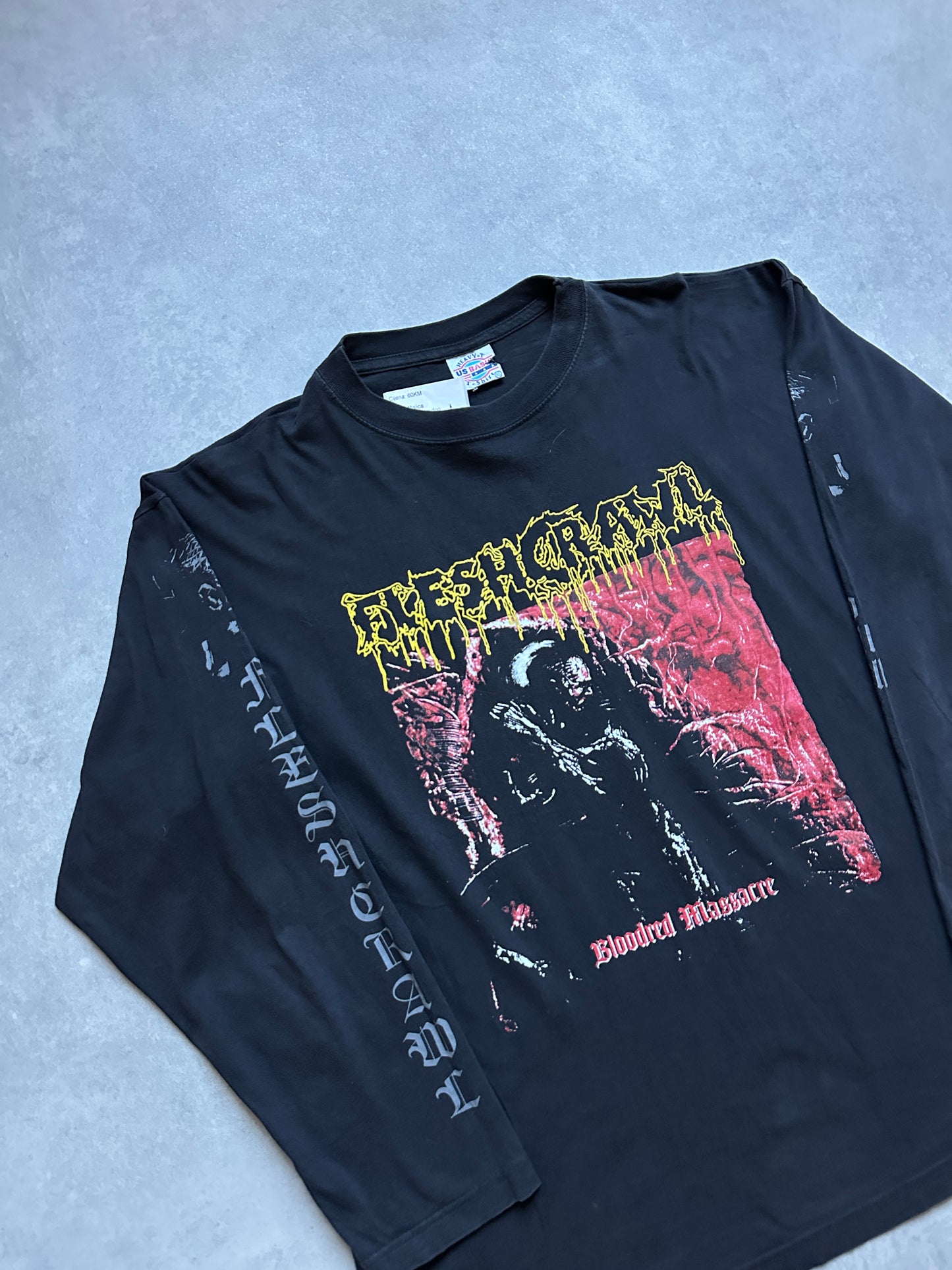 Fleshcrawl Bloodred Massacre vintage muška bend majica (XL)