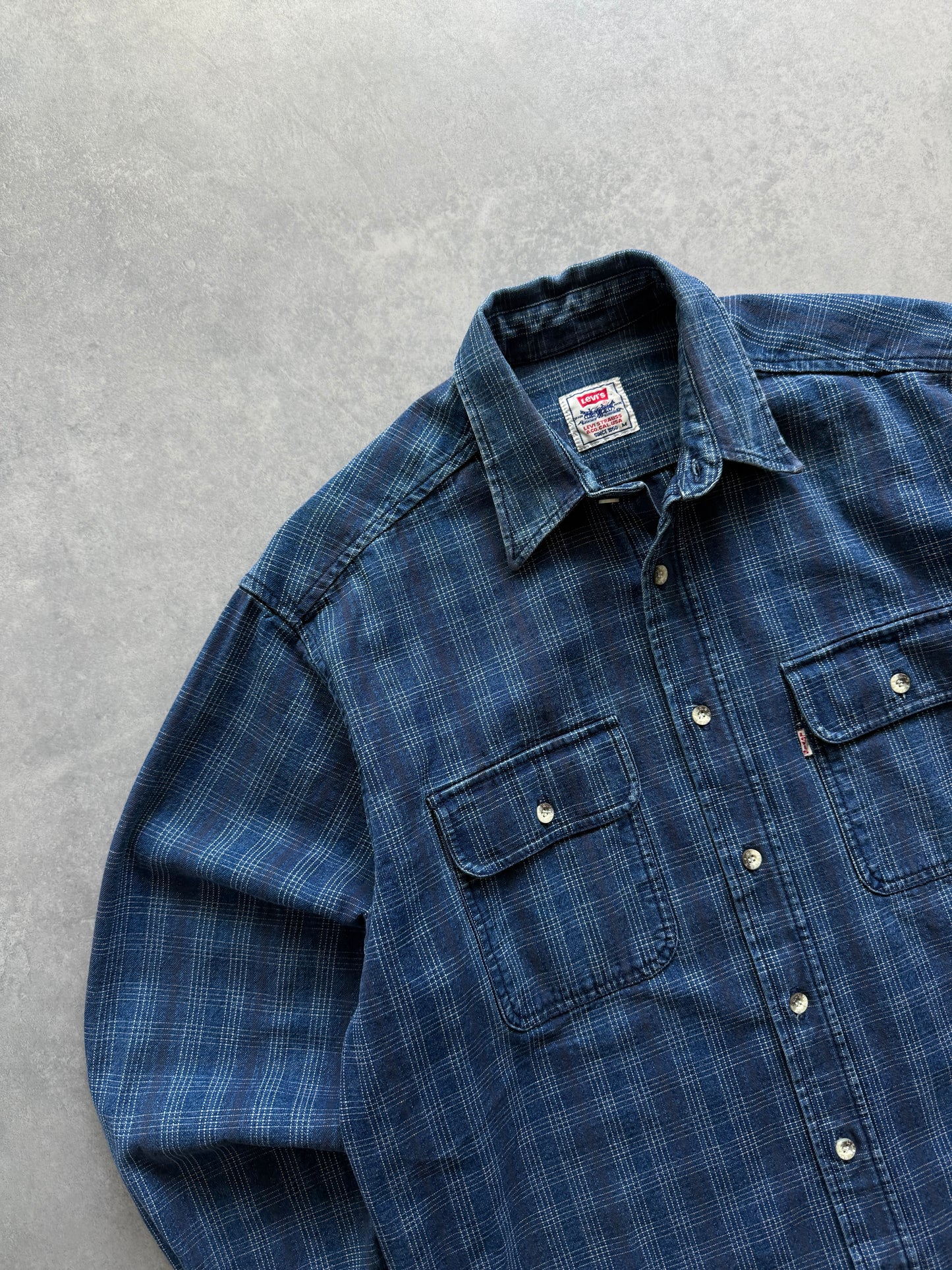 Levis vintage 90s muška teksas košulja (M)