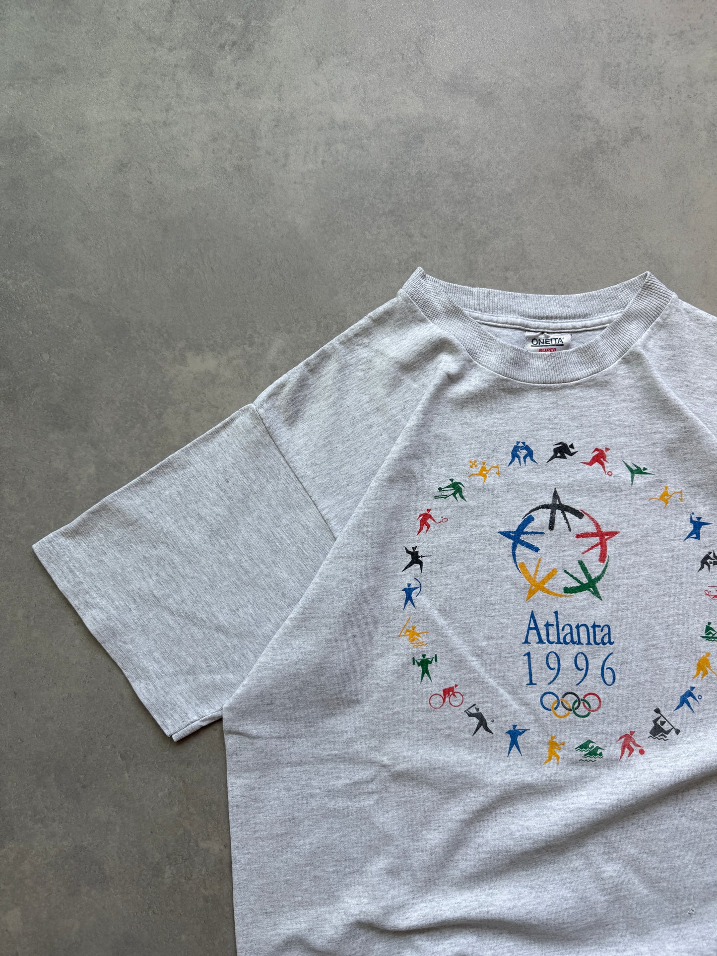 Atlanta 1996 vintage muška baggy majica (XL)