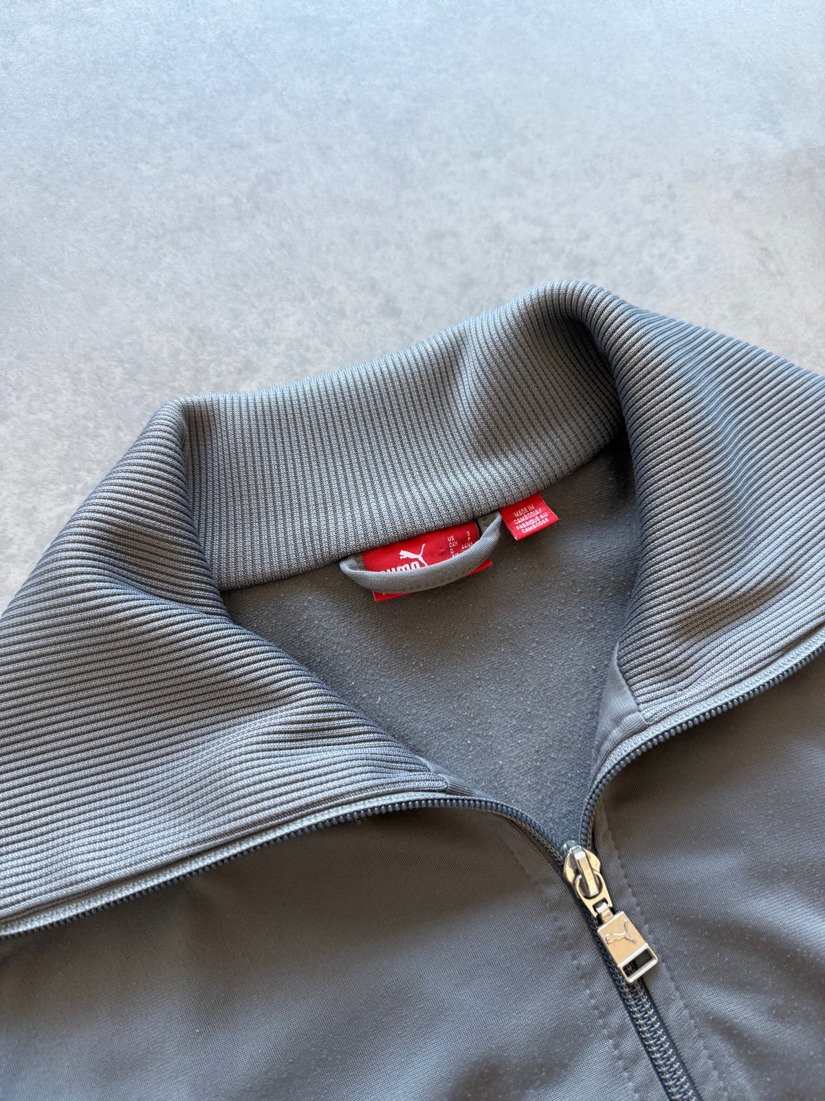 Puma retro muška siva zip dukserica (S)
