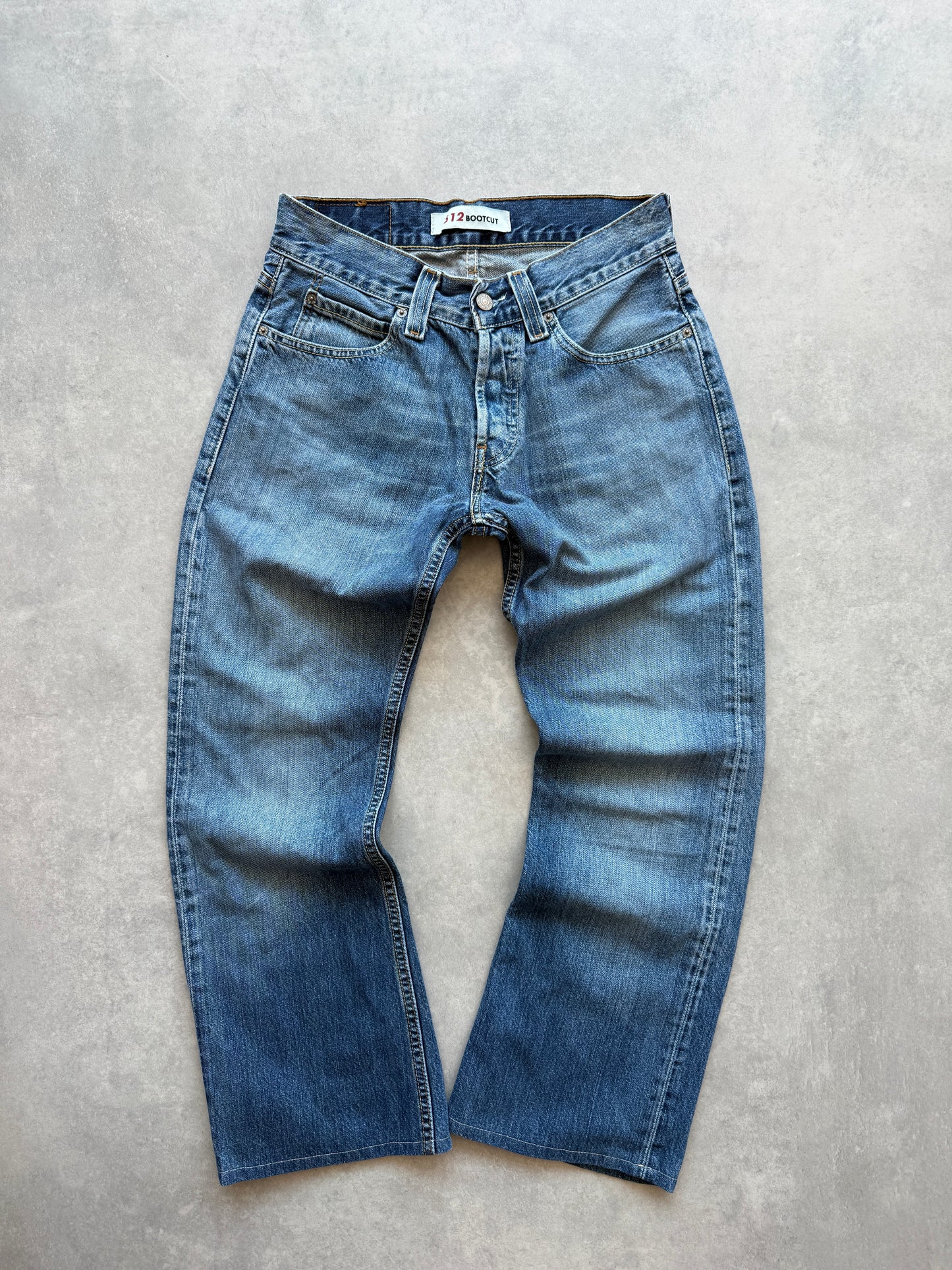 Levis 512 retro ženske bootcut farmerke (30x32)