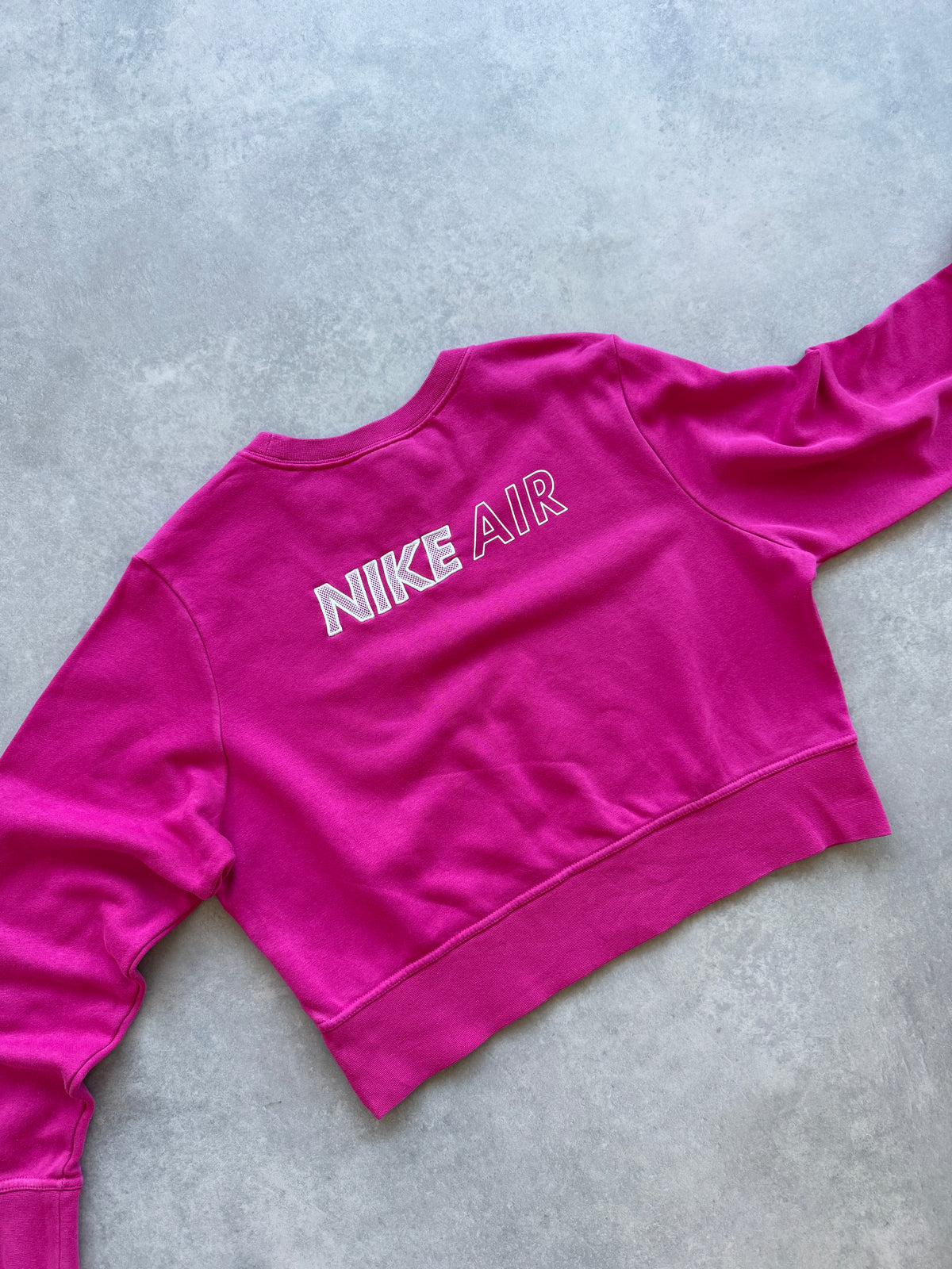 Nike Air ženska roza crop dukserica (XL)