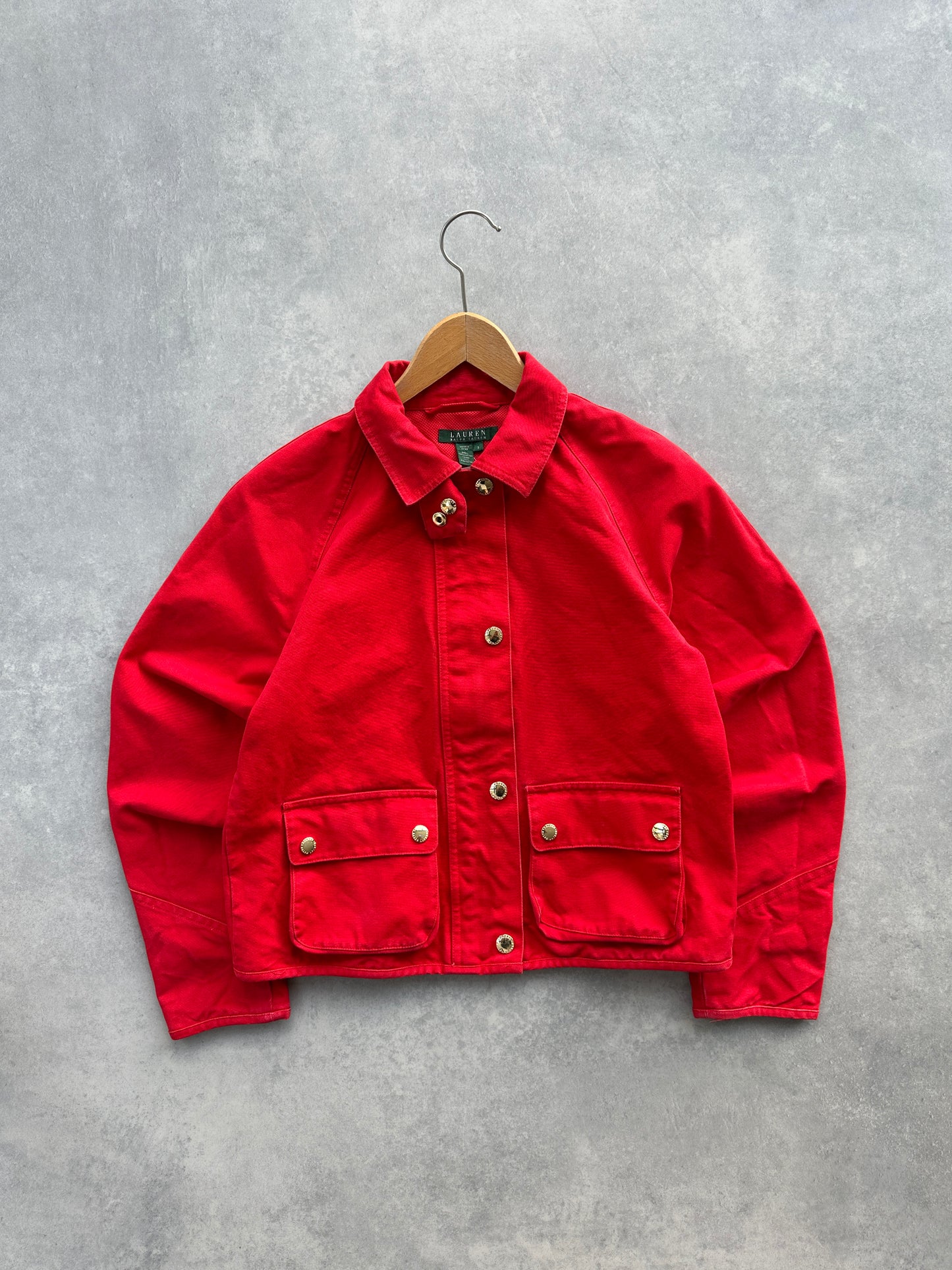 Lauren Ralph Lauren vintage ženska canvas cropped jakna (S)