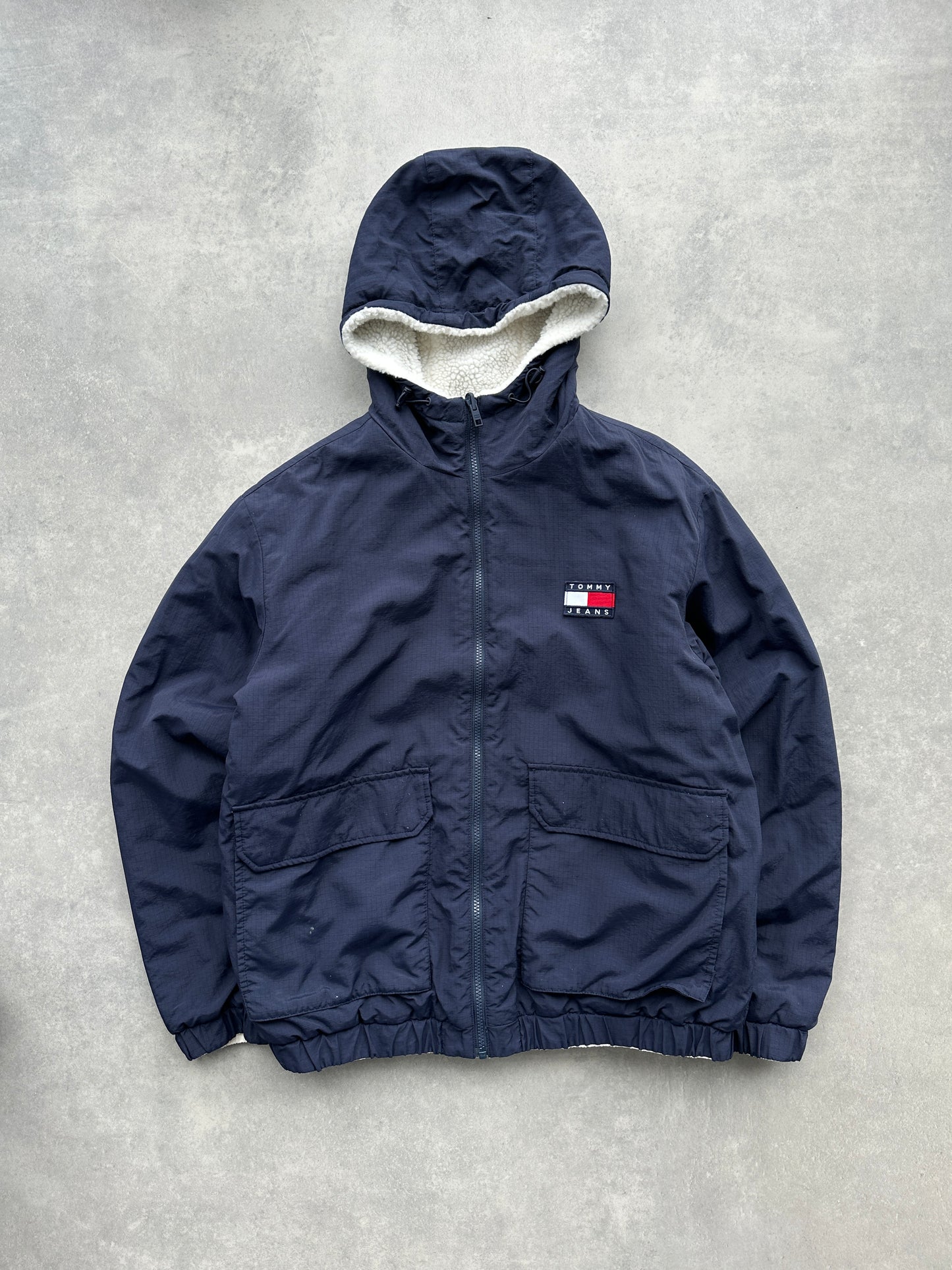 Tommy Jeans muška zimska jakna sa 2 lica (L)