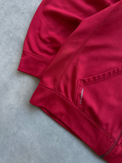 Nike Therma Fit muška crvena sportska dukserica (L)