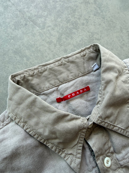 Prada 2000s muška bež košulja (M)