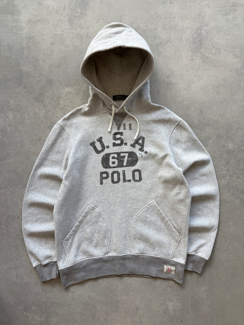 Polo by Ralph Lauren retro muška siva dukserica (M)