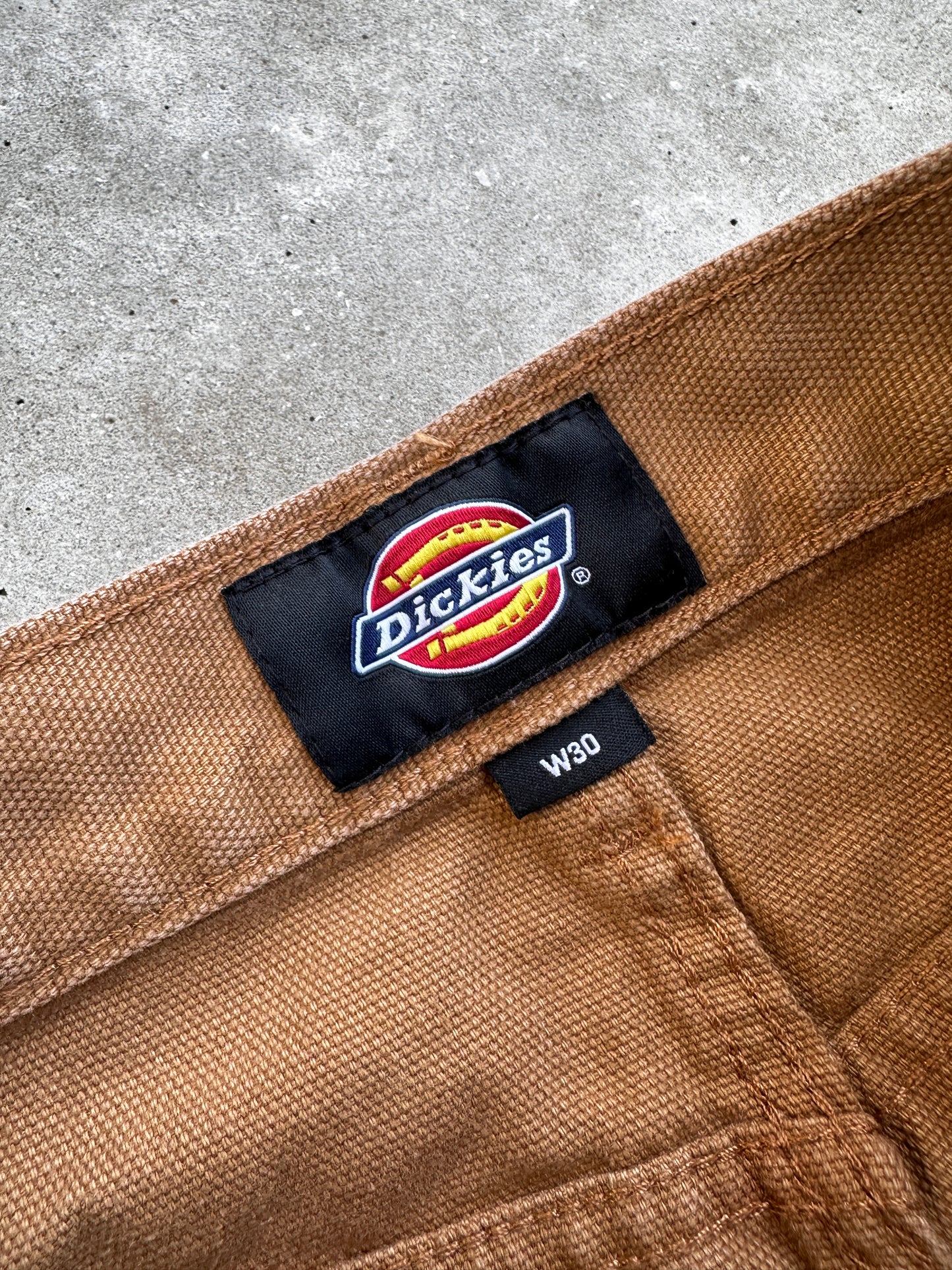 Dickies muške smedje carpenter hlace (30)