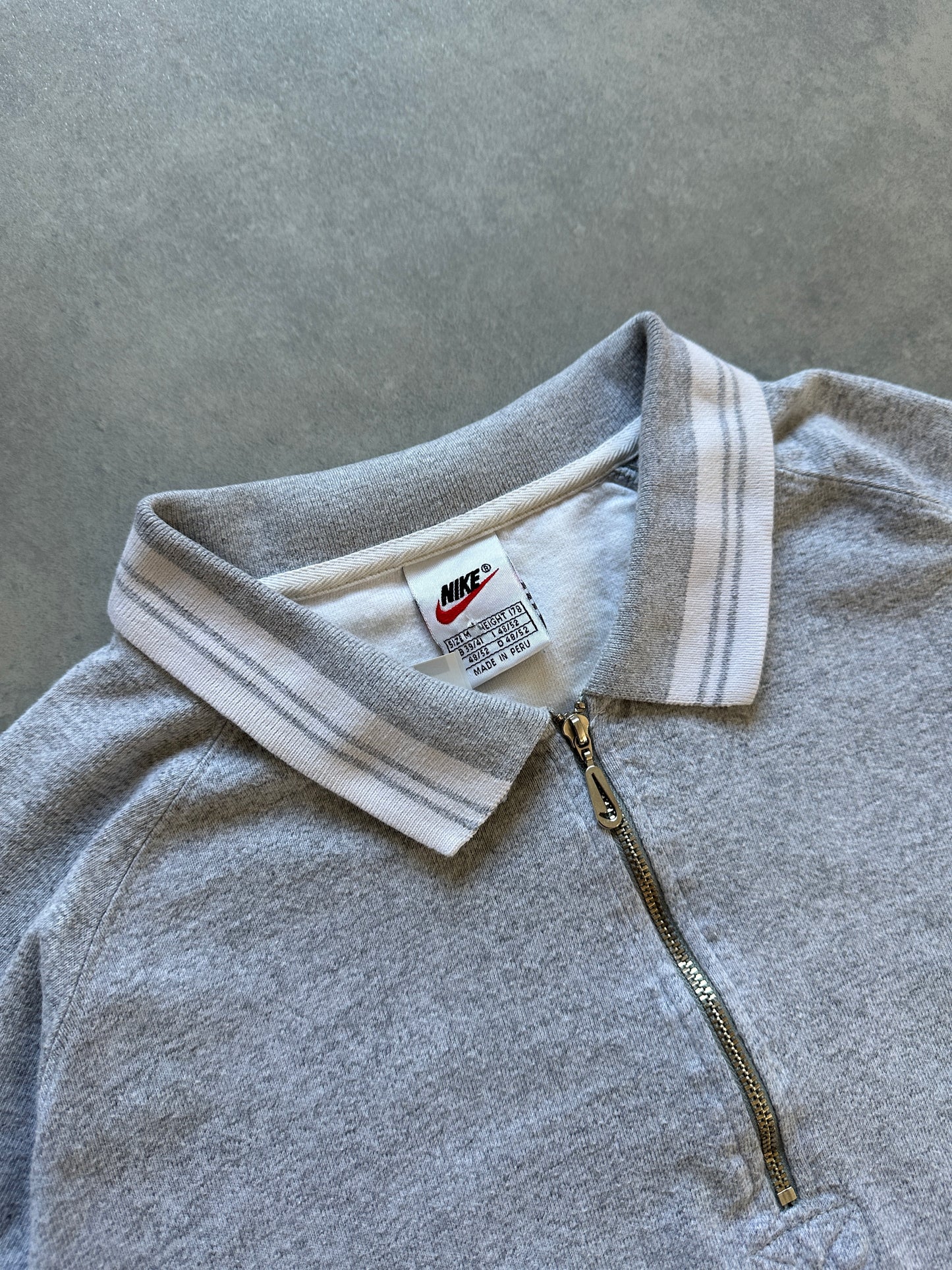 Nike 1/4 zip vintage muška majica (M)