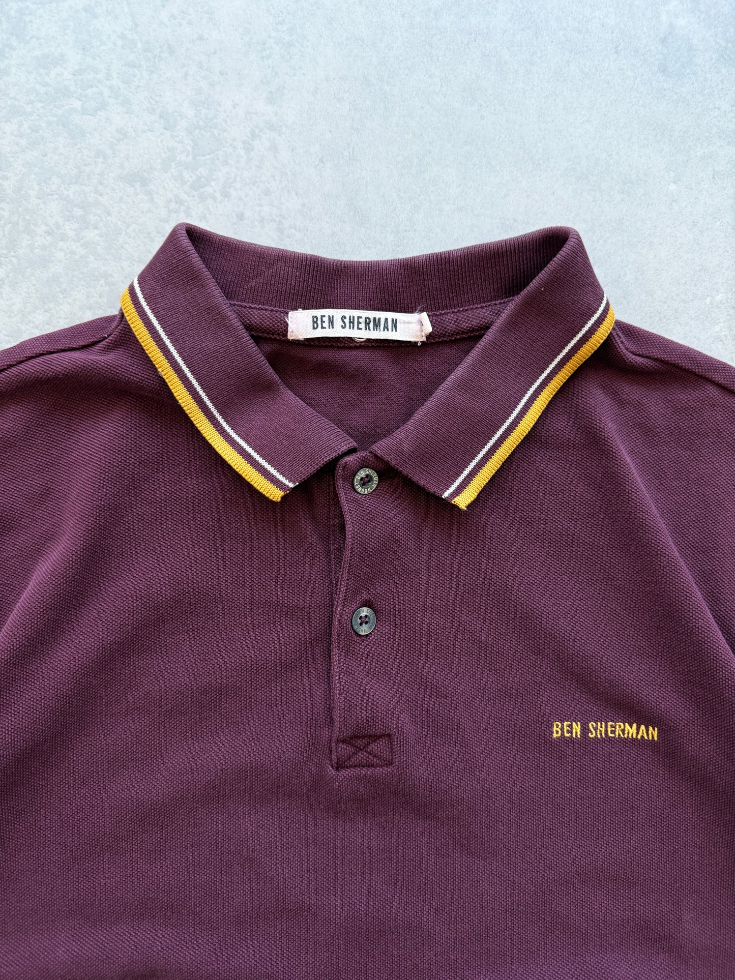 Ben Sherman muška bordo polo majica (M)